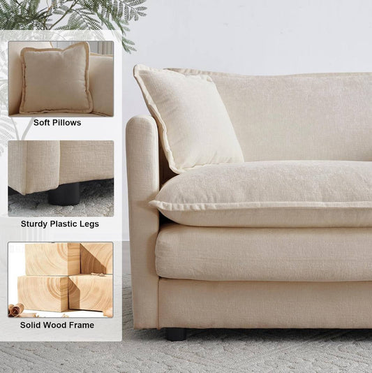 Prefabricated sofa (3-seater)