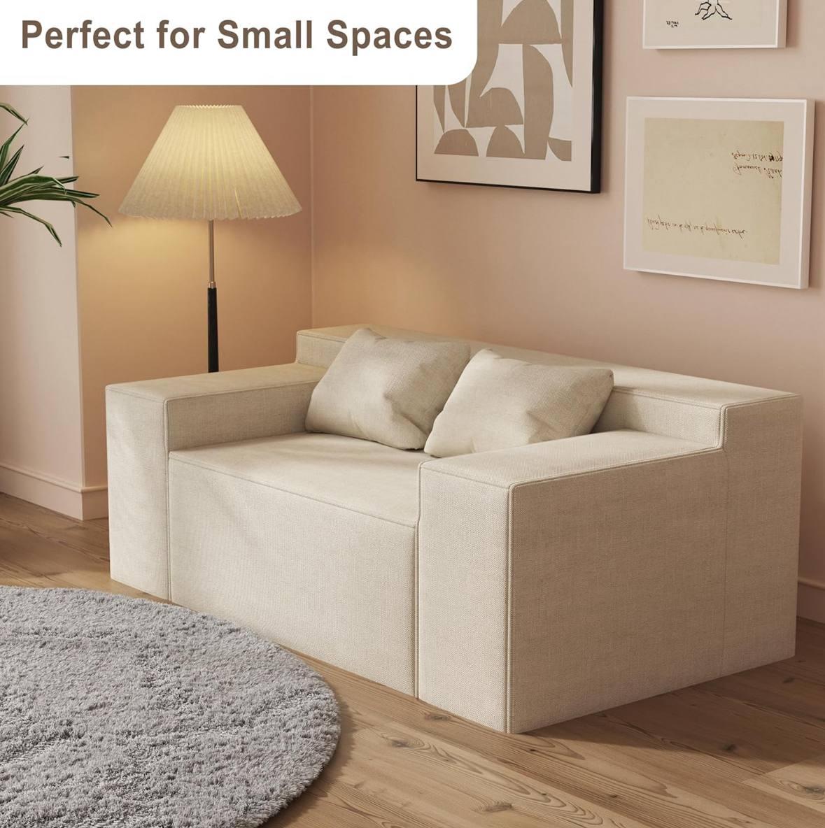 Compact sofa for studio (2-seater)