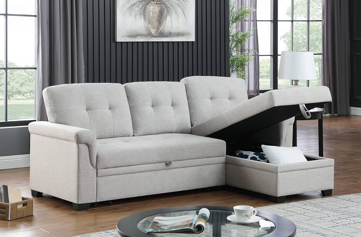 Assembled corner sofa