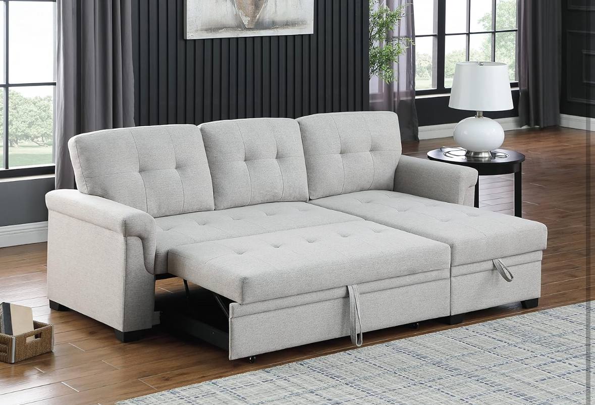 Assembled corner sofa